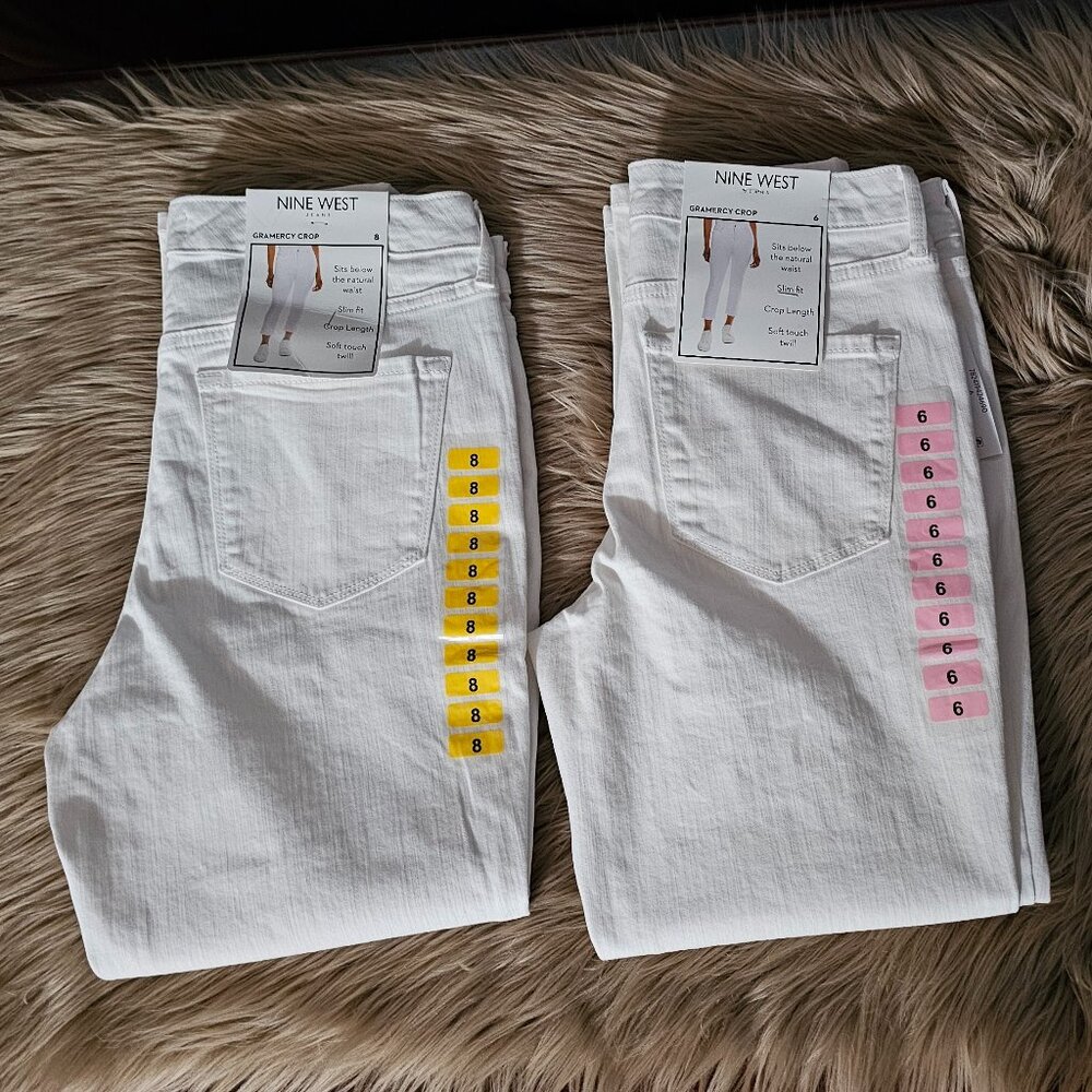 NINEWEST GRAMERCY CROP JEANS